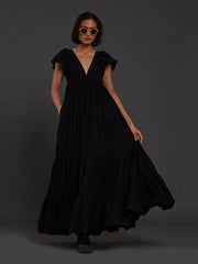 Tiered Gown DRESSES Mati